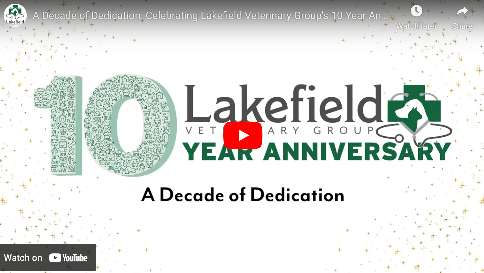 Lakefield's 10-Year Anniversary